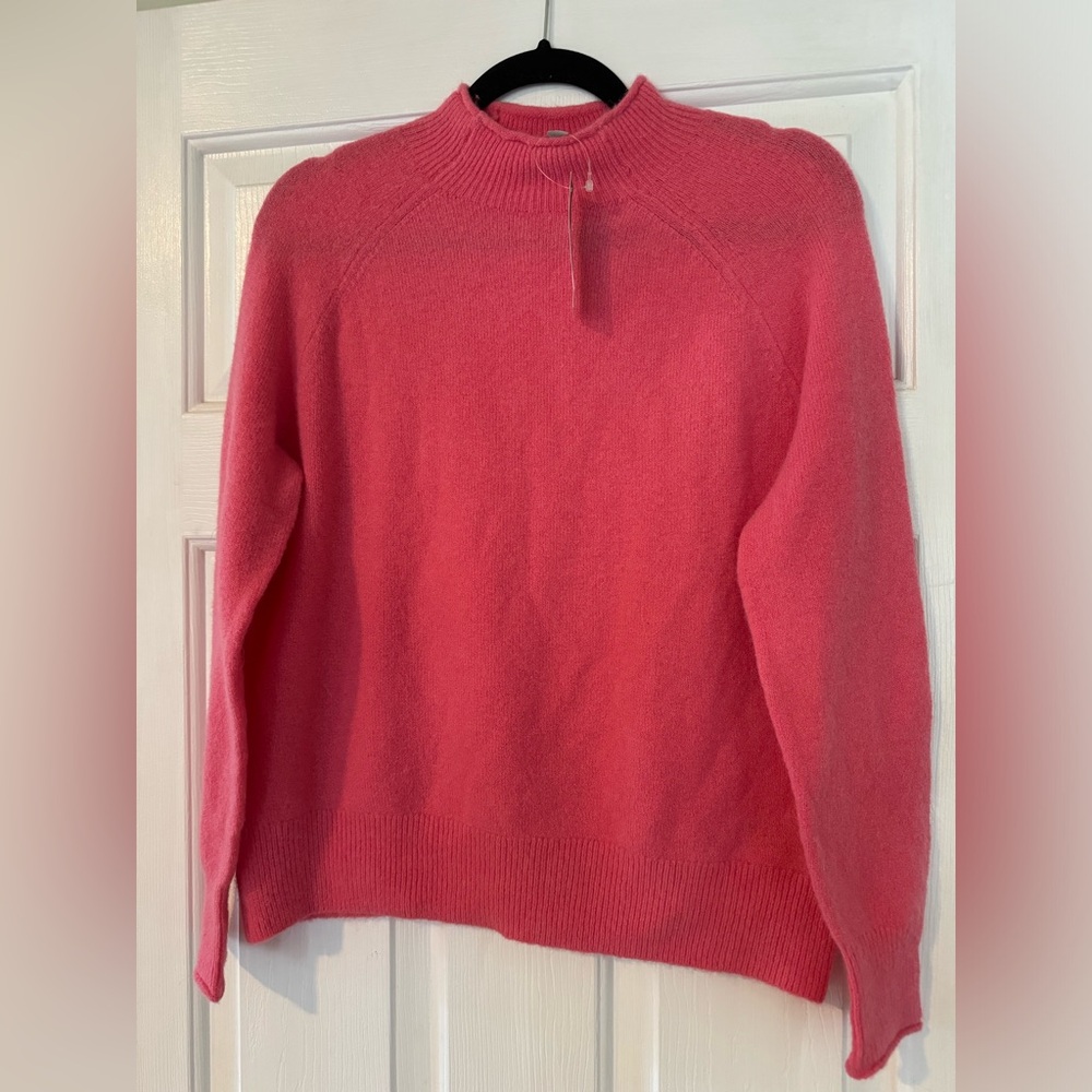 NWT J.Crew Mockneck Wool Sweater